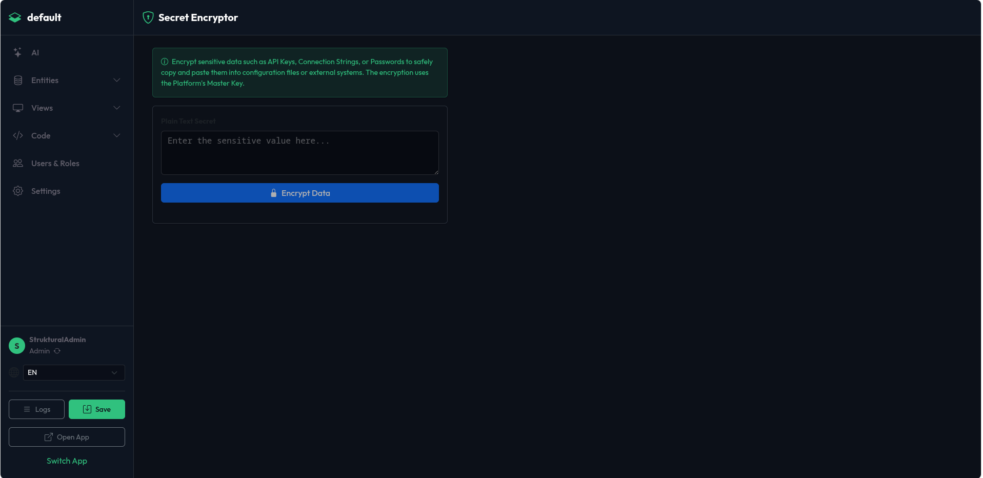 Secret Encryptor Module